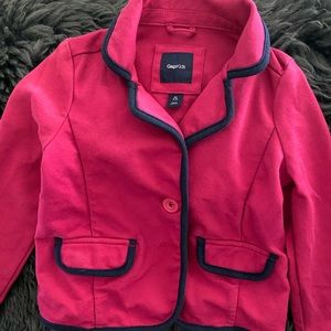 Gap Kids Pink Blazer With Pockets